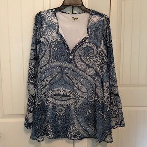 Mumu paisley tunic